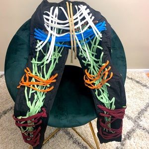 Keep Me Laced Jogger Pants